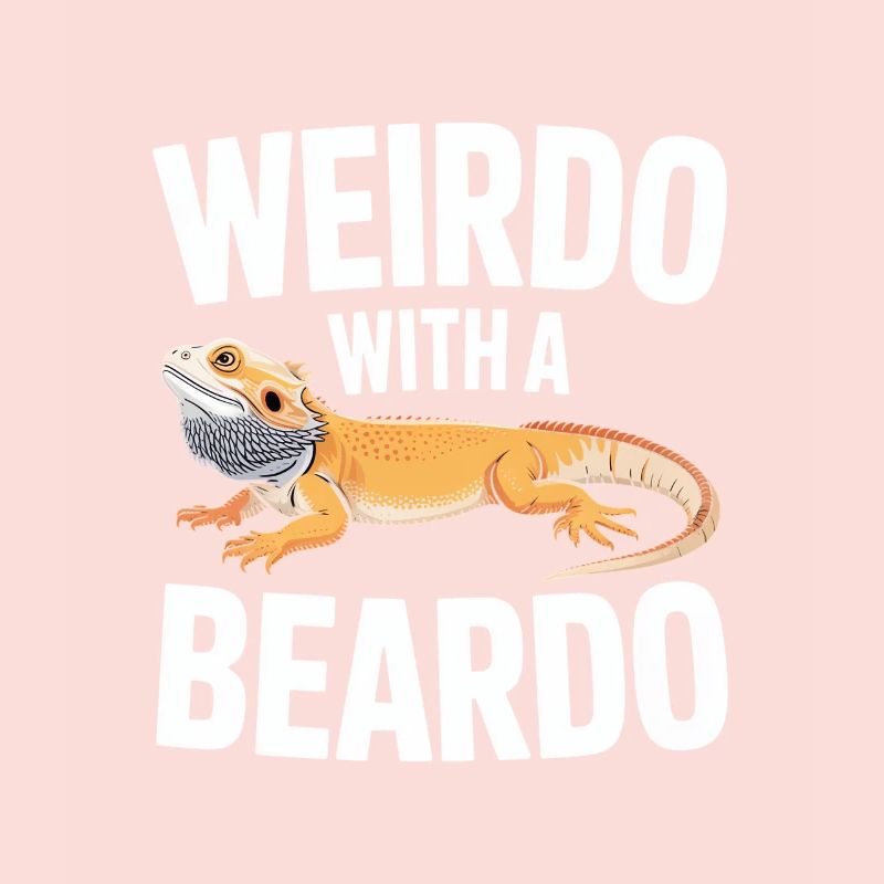 Beardo Lizard Caption Tee