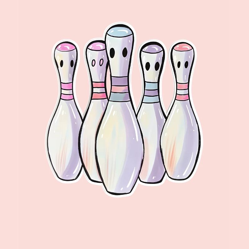 Quilles de bowling Look comique