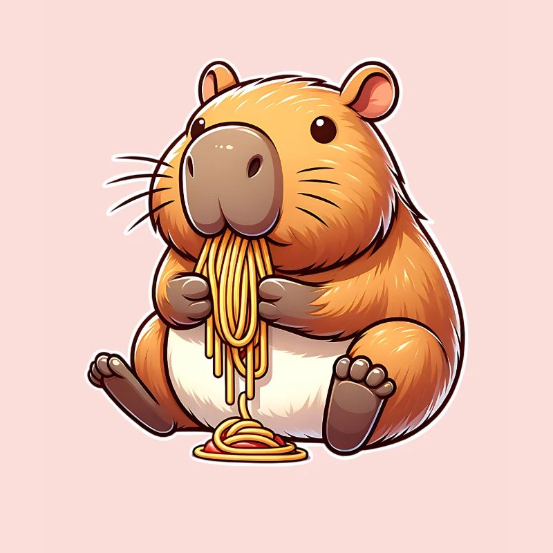 Pâtes à capybara