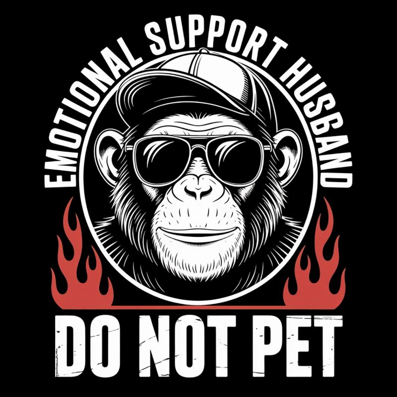 Emotional Support Husband Monkey