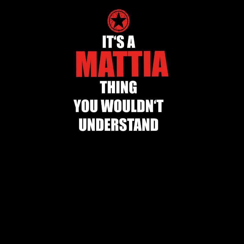 Geschenk it s a thing birthday understand MATTIA