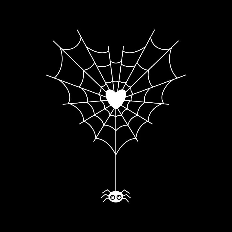 Spider in spider web