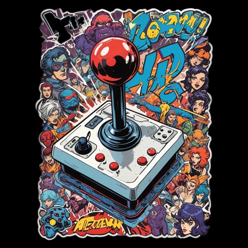 Retro Gamer Joystick / Controller Jeux de console