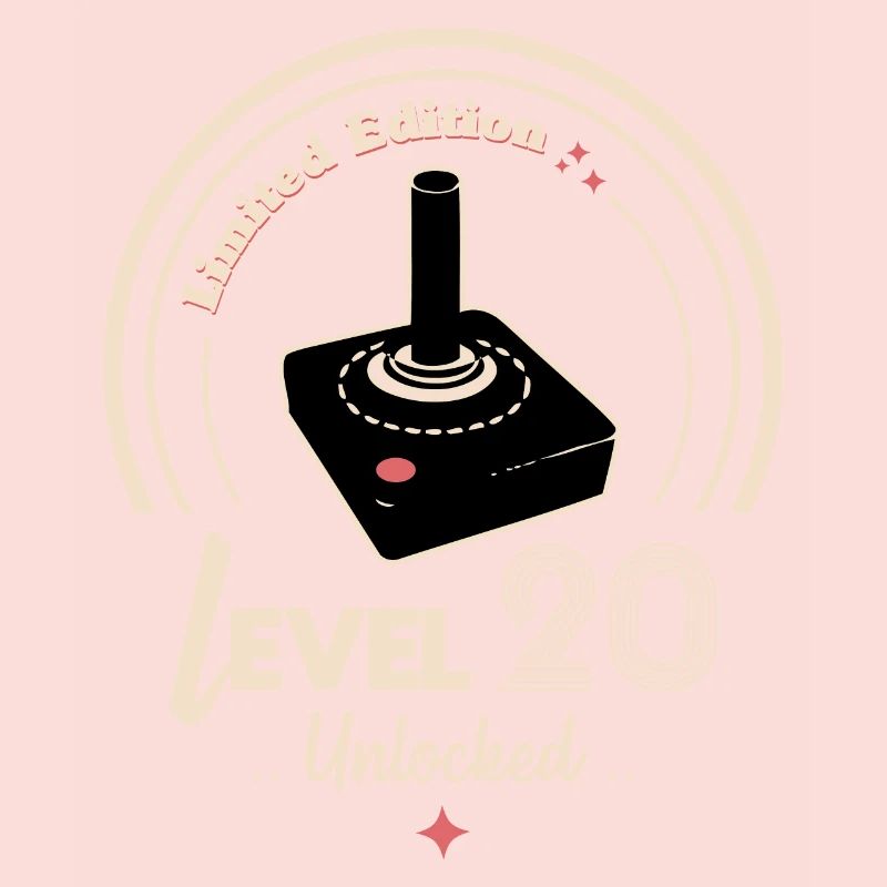 Design rétro joystick édition limitée