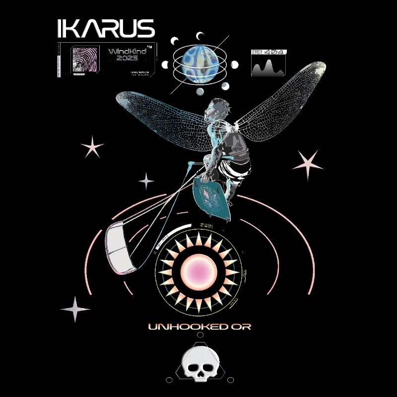 Kitesurfer Ikarus