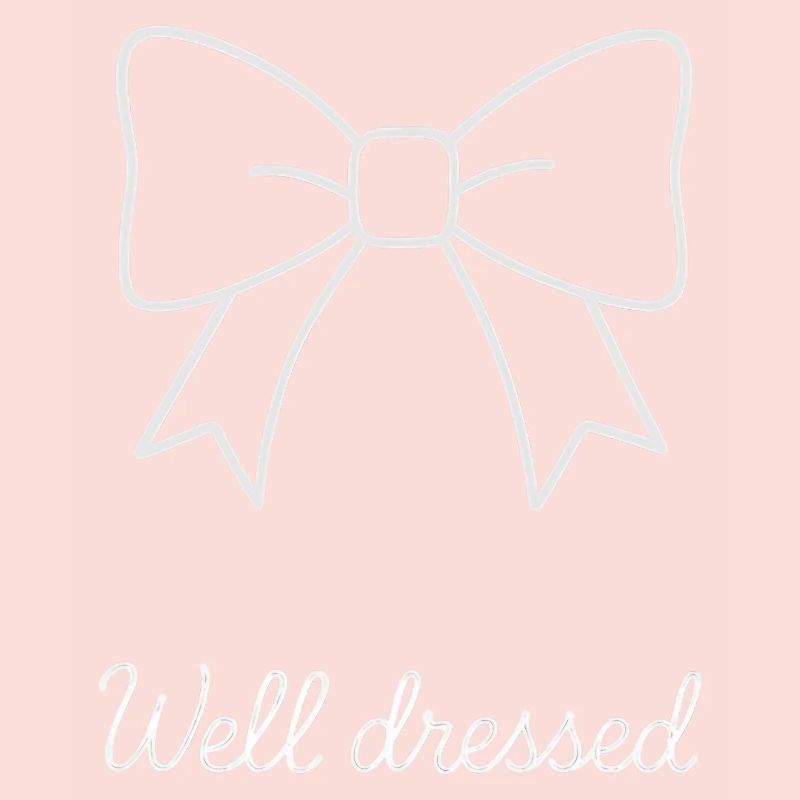 Well dressed.