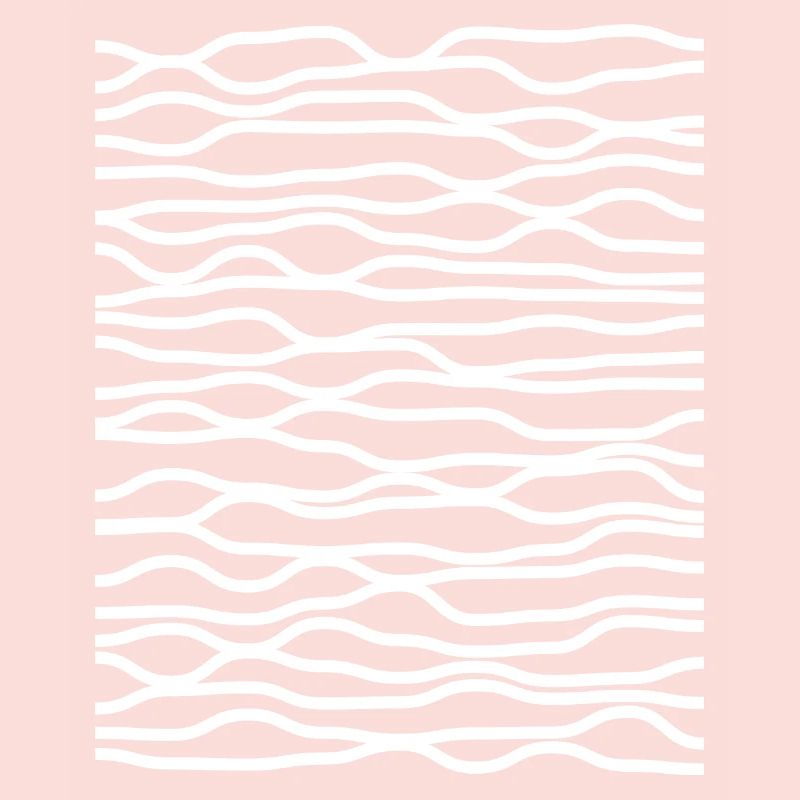 Zebra Wave Stripe Pattern
