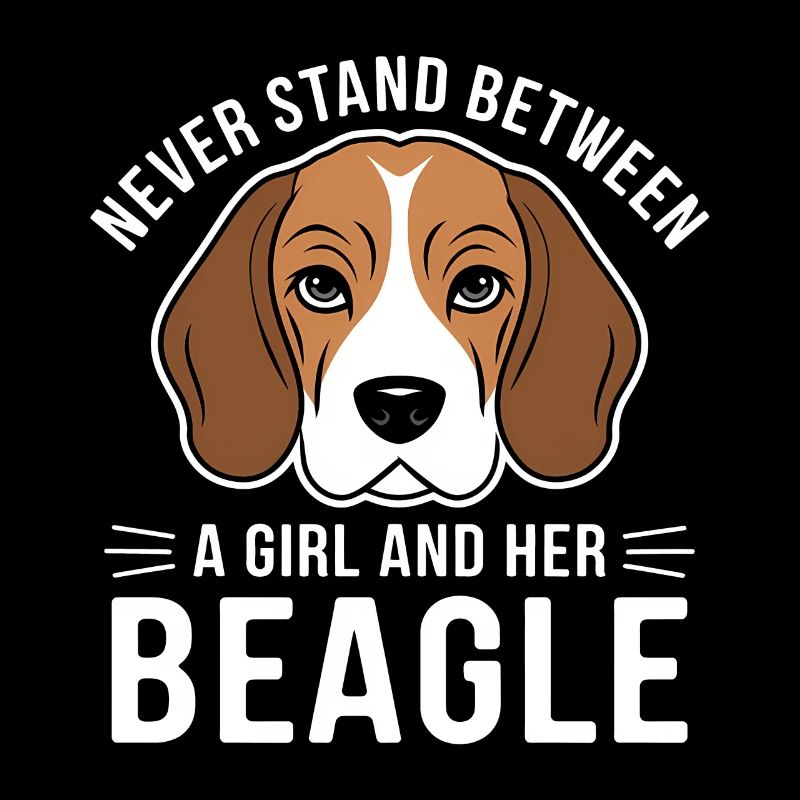 Beagle Mädchen Hunde Lustiges Beagle Geschenk