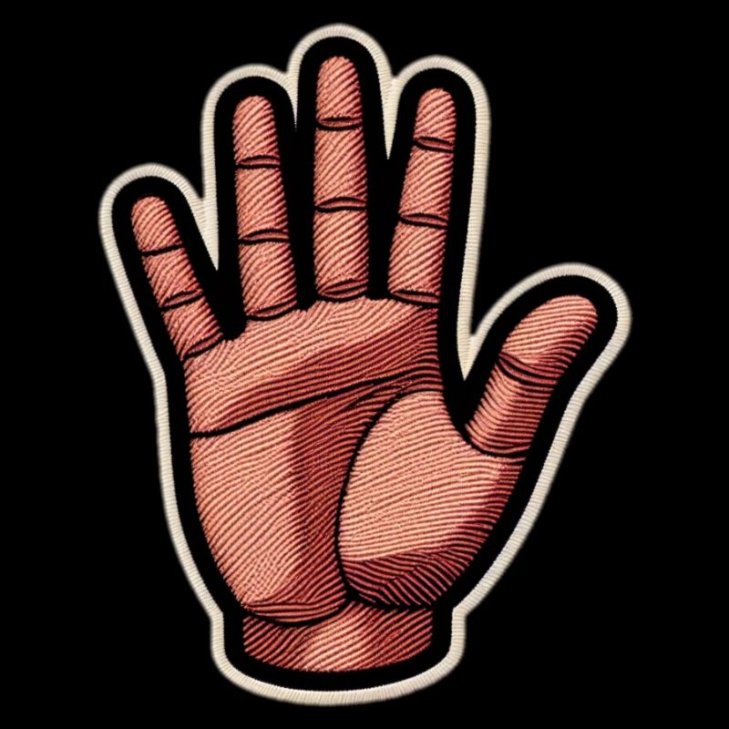 Vintage Patch-Hand Illustration
