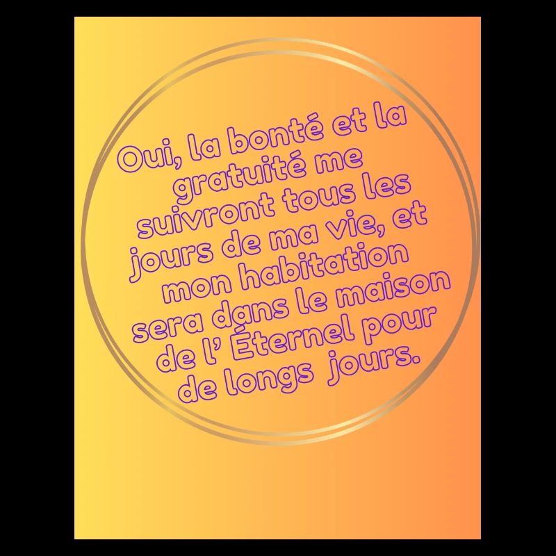 Psaume23:6