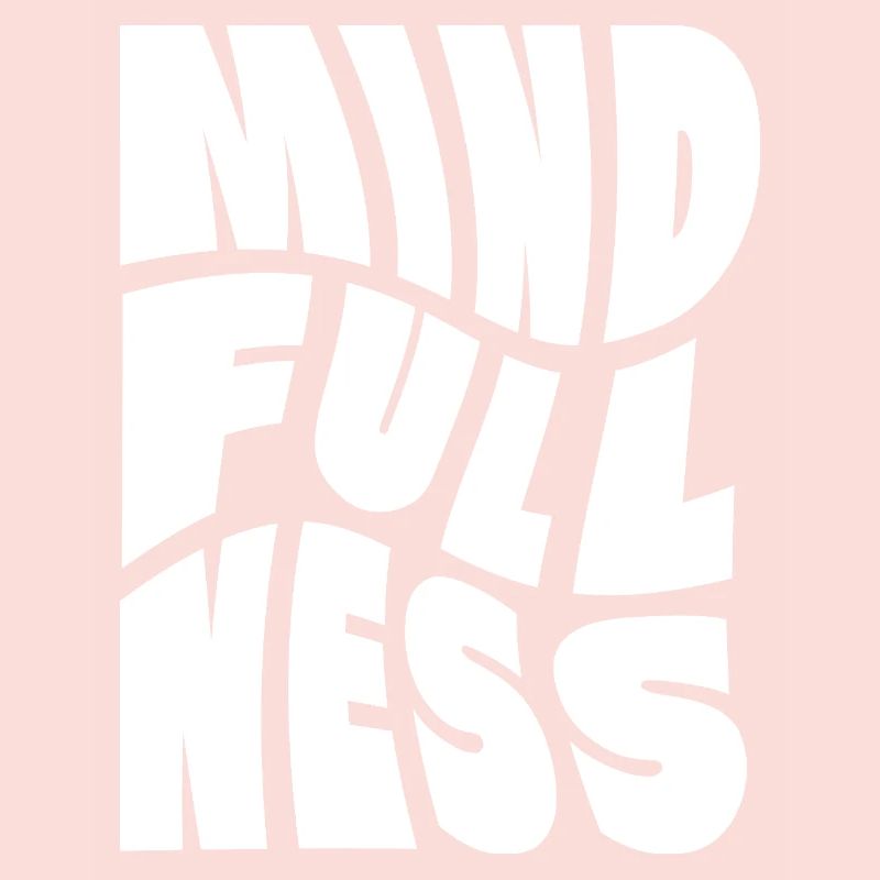 Conception typographique Mindfullness