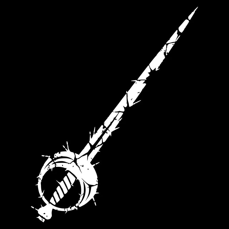 Magic Sword Sliver Fantasy Vector