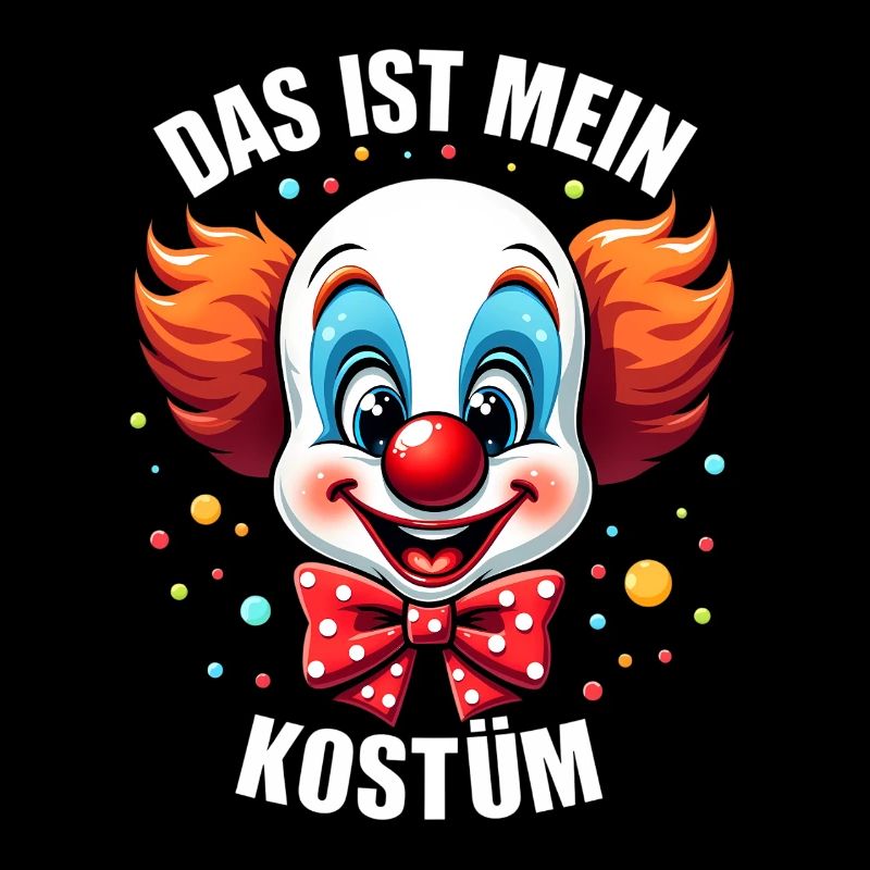 Déguisement de clown de carnaval Carnaval Carnaval