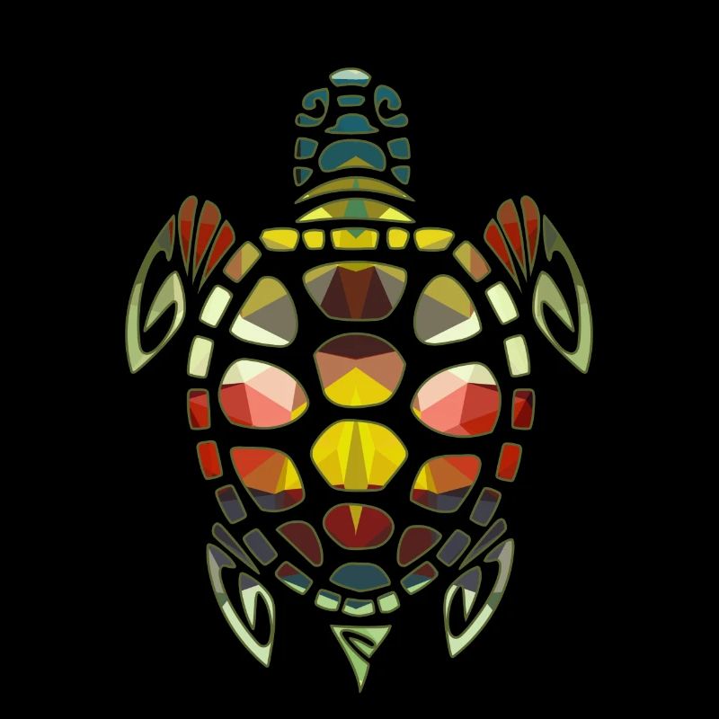 Schildkröte Geometric