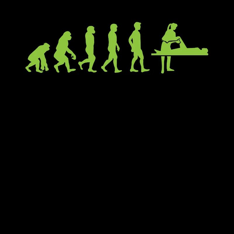 Evolution - Physiotherapeutin - Lustig - Geschenk