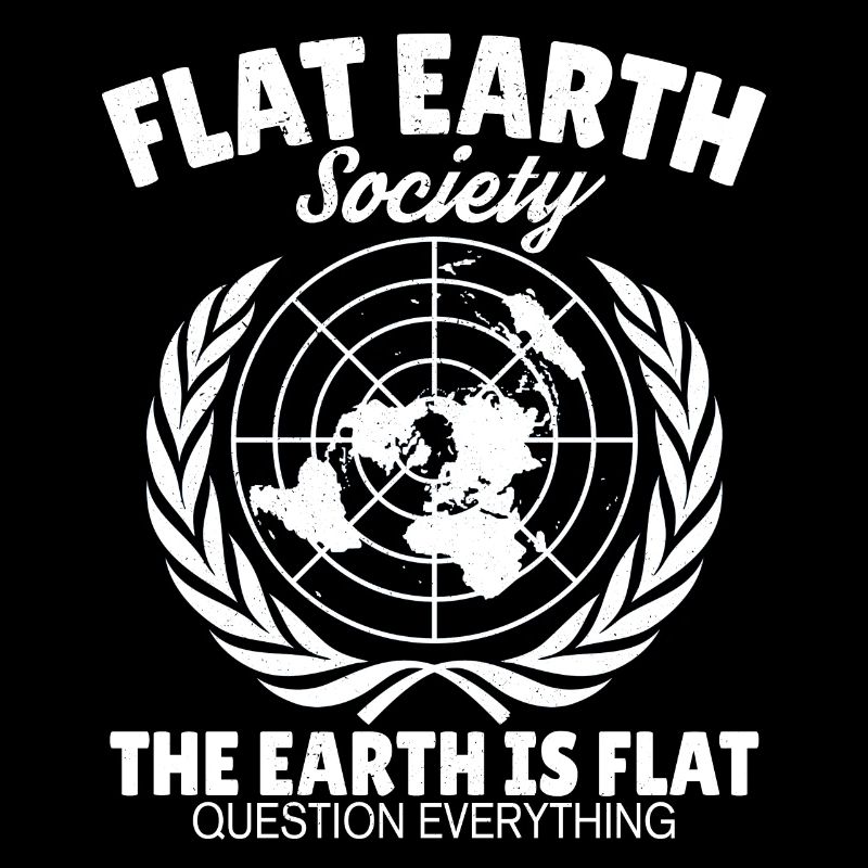 Flache Erde Astrologie Flat Earth Erde Geschenk