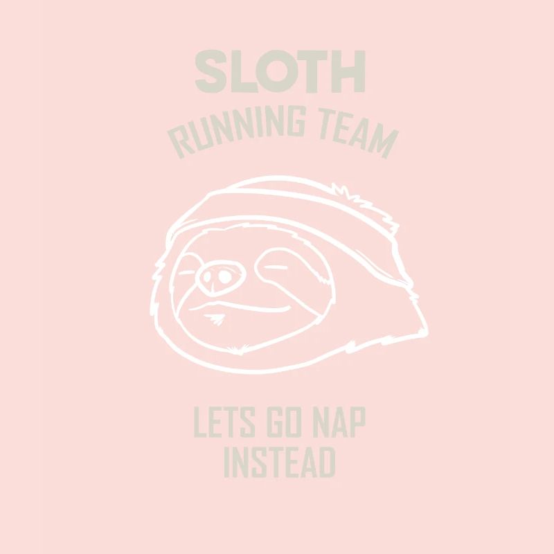 Sloth - Run - Équipe - Cadeau