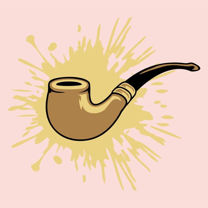 Klecks Fumeur de pipe à tabac