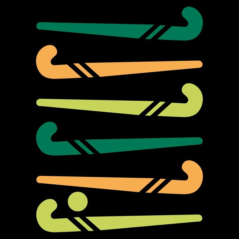 Hockeyschläger bunt