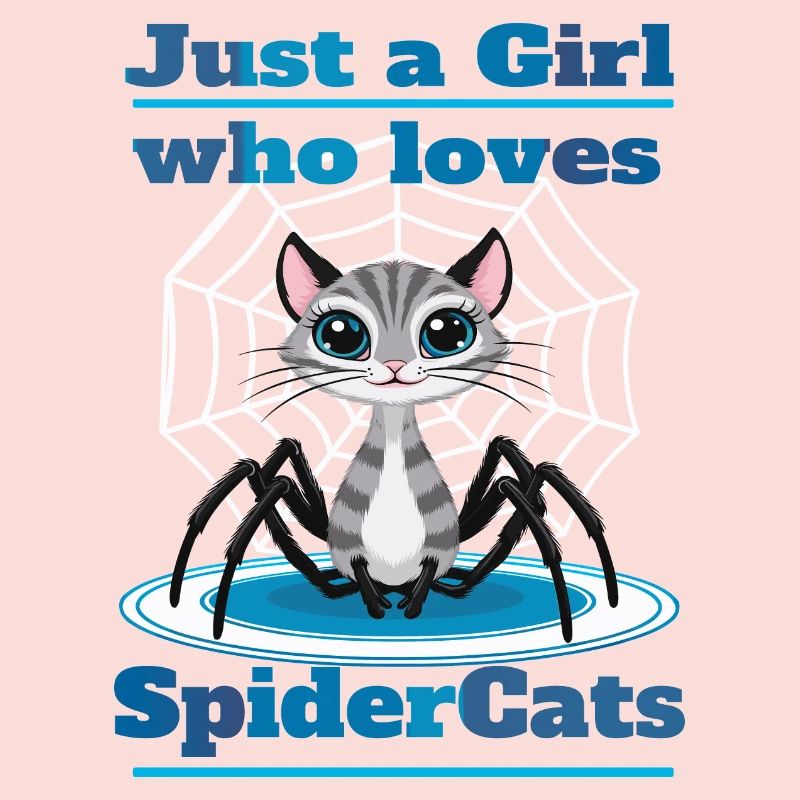 Chat araignées mignonnes