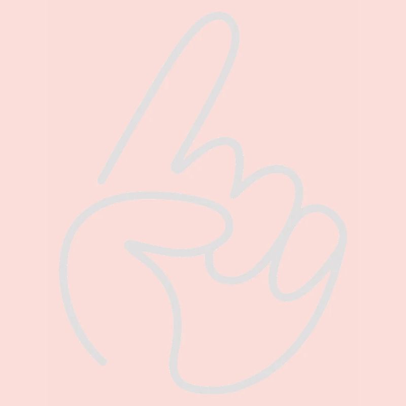 Geste de main Dessinés minimaliste Montrer