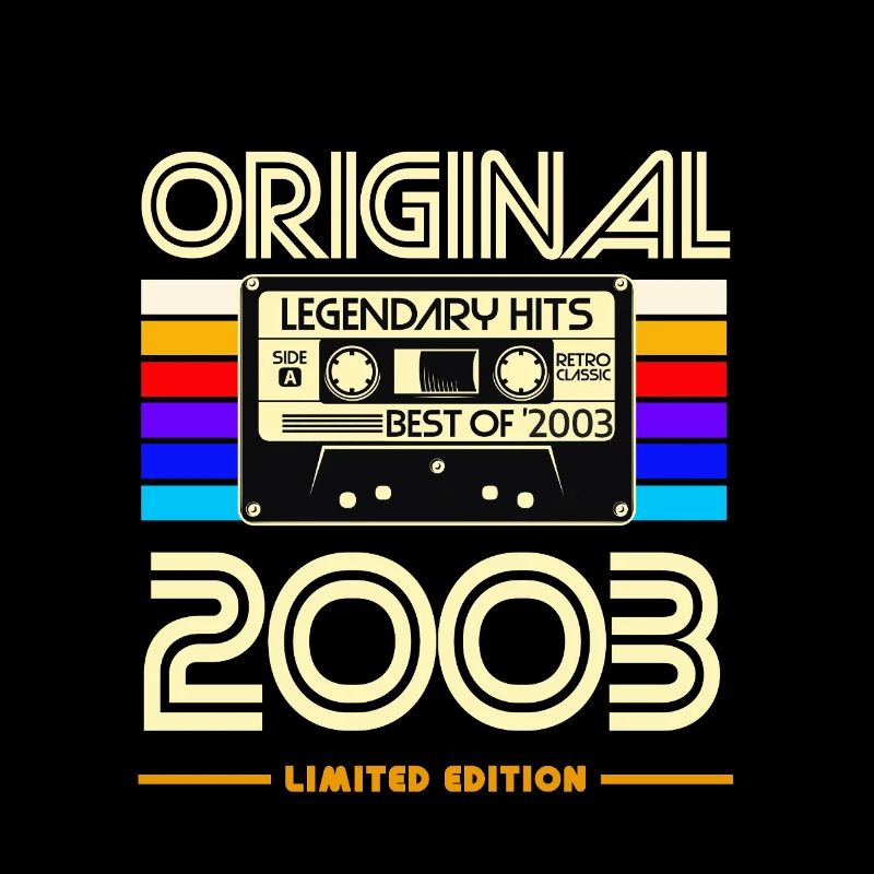 Original 2003 Cassette Édition Limitée