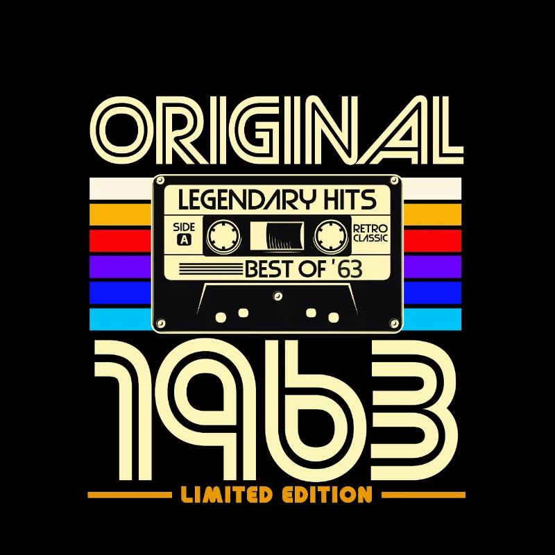 Original 1963 cassette rétro édition limitée