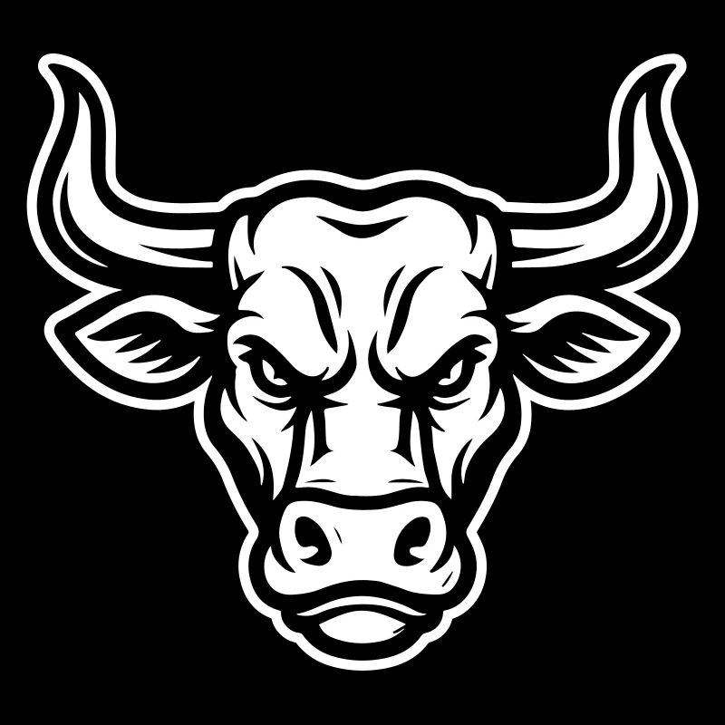 Bulle Stier Kopf