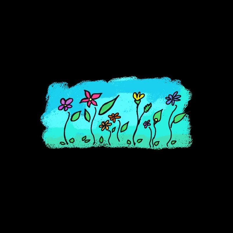 Fleurs dans le pré
