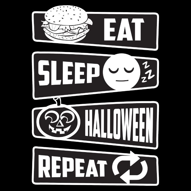 Eating, sleeping, Halloween, repeating