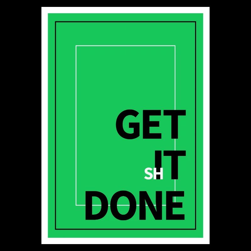 Motivation Get It Done Conception de texte