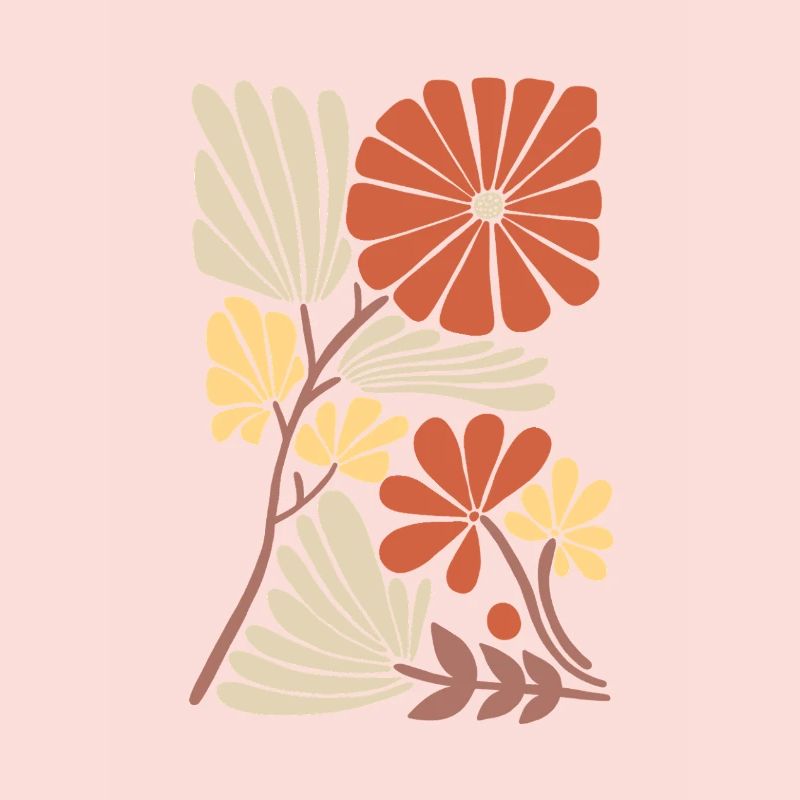 Boho Floral Pattern