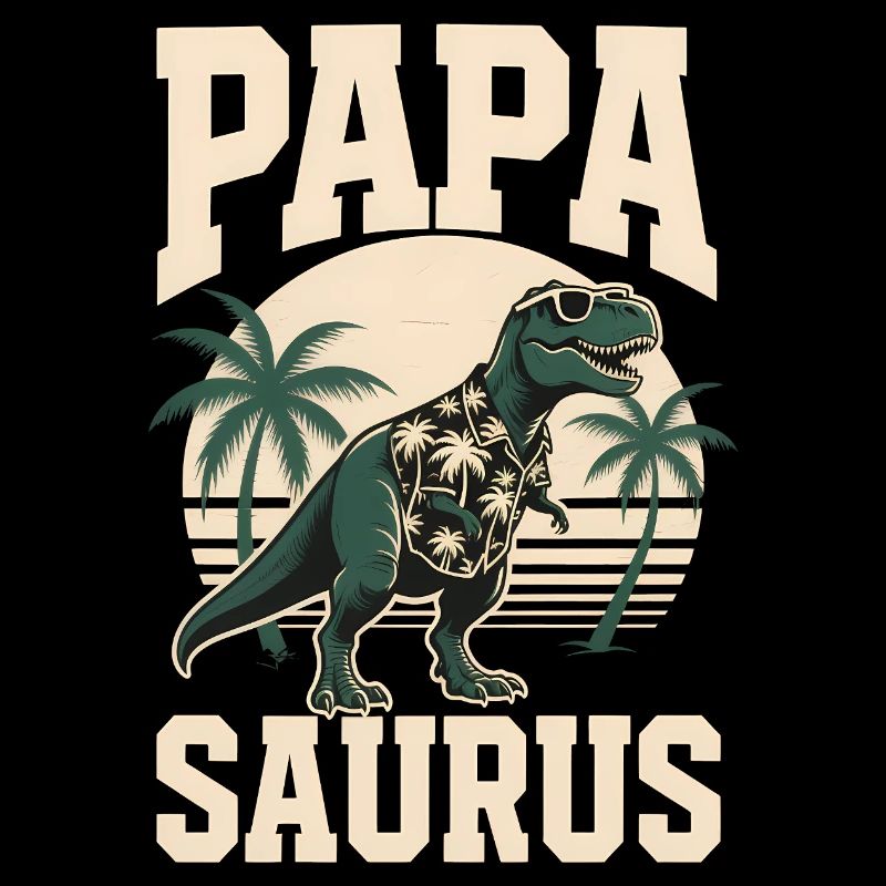 Papa-Saurus Rex Dinosaurier Vatertag Geschenk