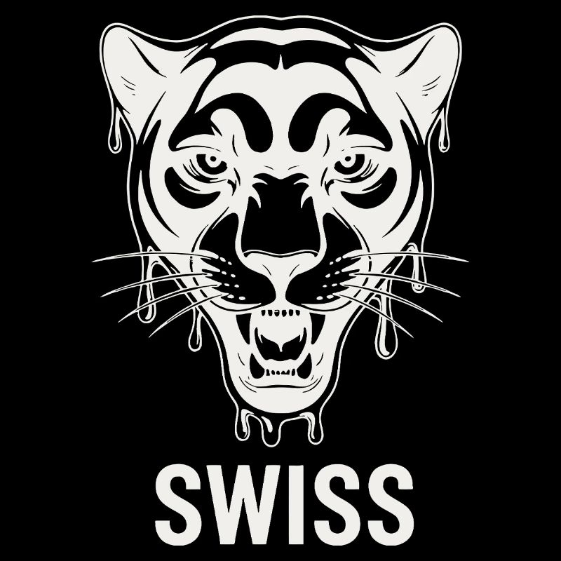 Tropfender Tigerkopf Schweizer Stil