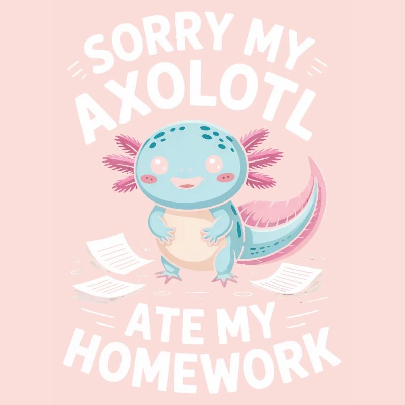 Axolotl a mangé mes devoirs