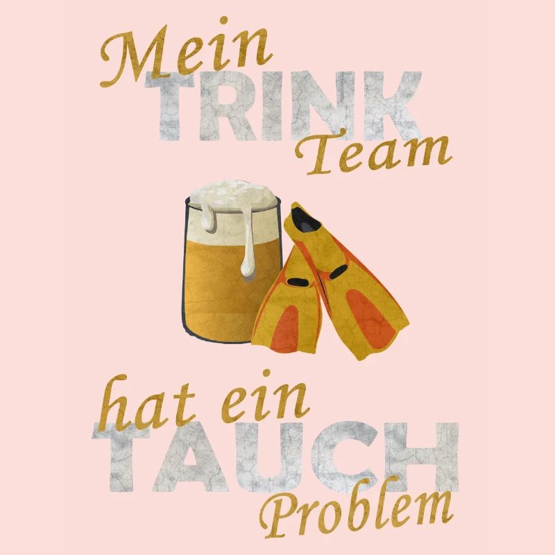 Mein Trink team hat ein Tauch Problem