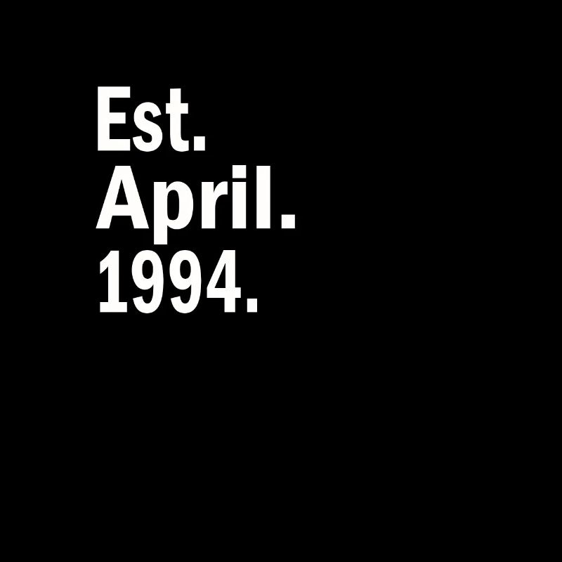 Est April 1994