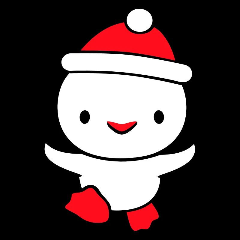 Duck Winter Hat Snow Play Fun Christmas