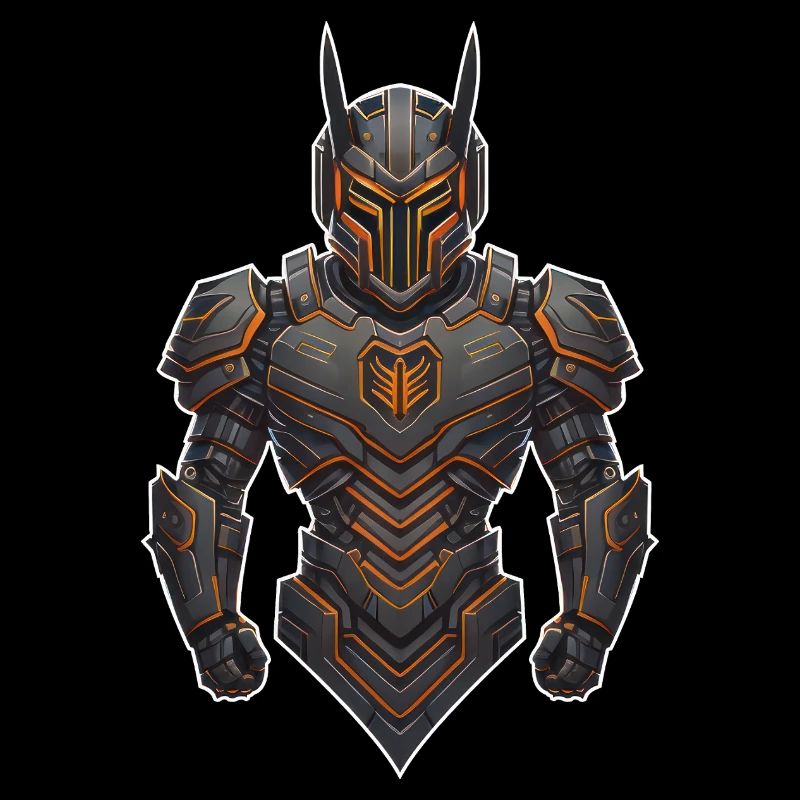 Tech-Krieger-Charakter