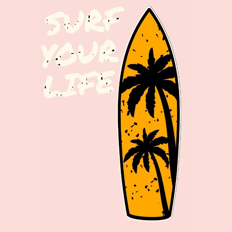 Devise de la vie de surfeur