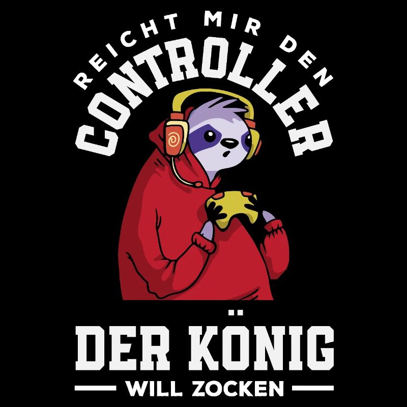 Reicht mir den Controller – König will zocken