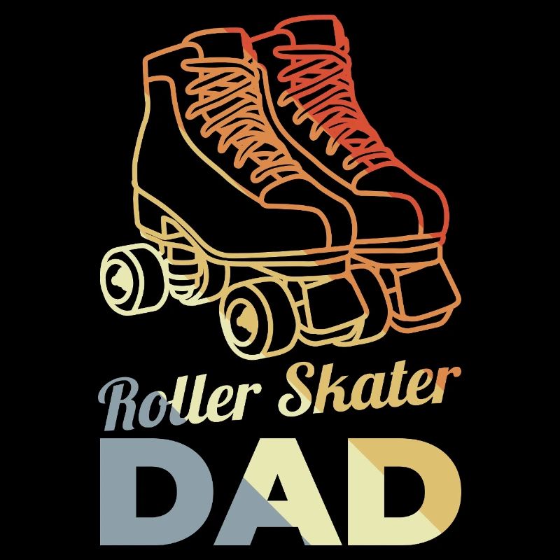 Rollschuh Papa