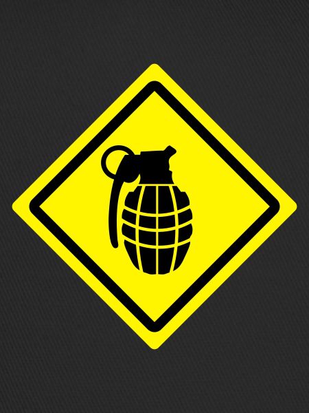 granade roadsign