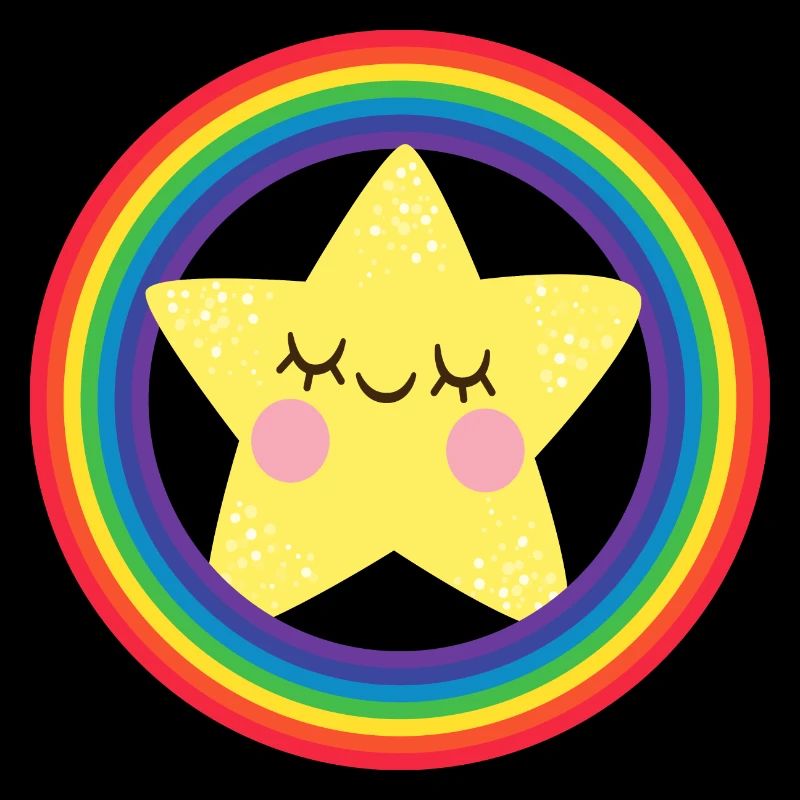 Rainbow star
