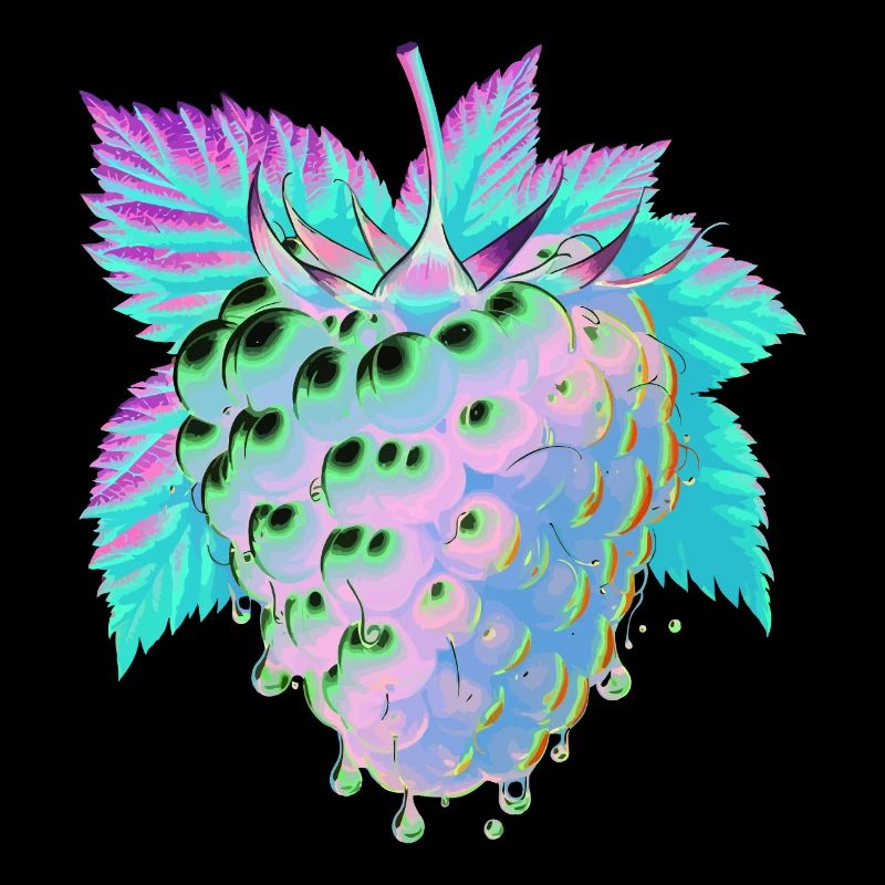 Runny Psychedelic Raspberry