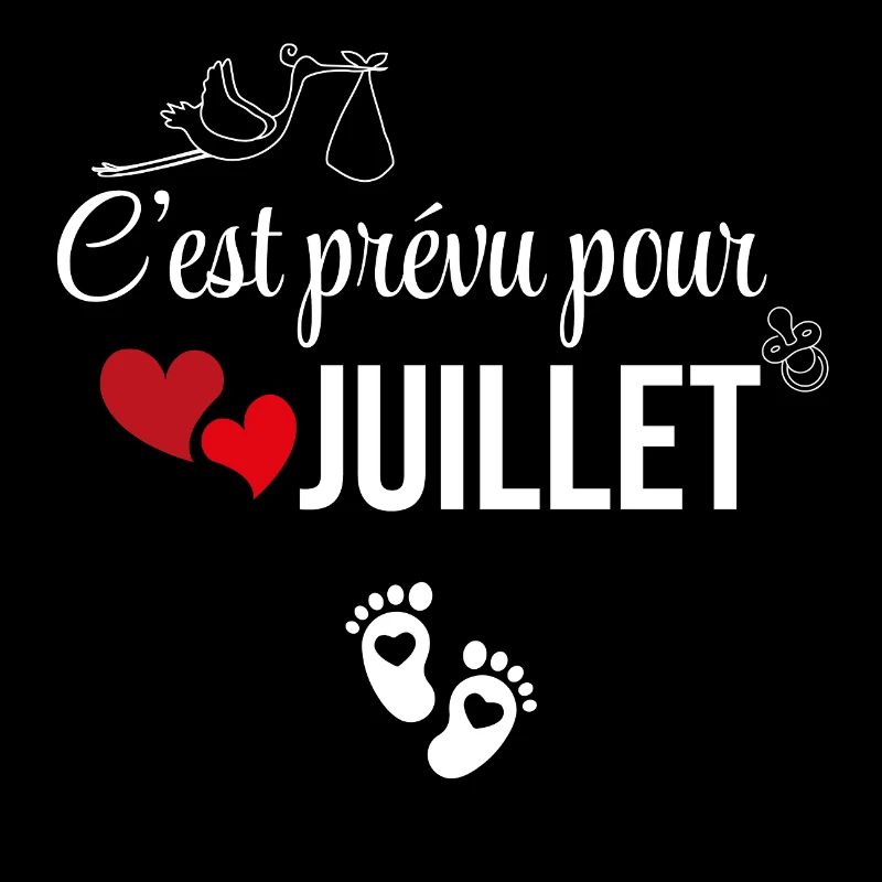 C’est prévu pour juillet - annonce de grossesse