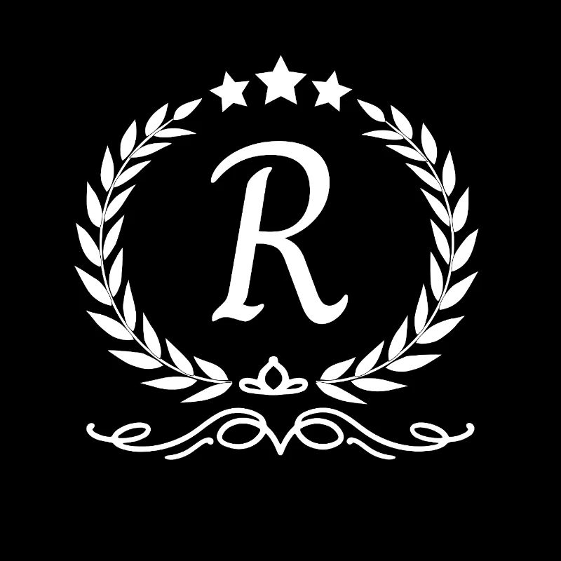 Letter r crown