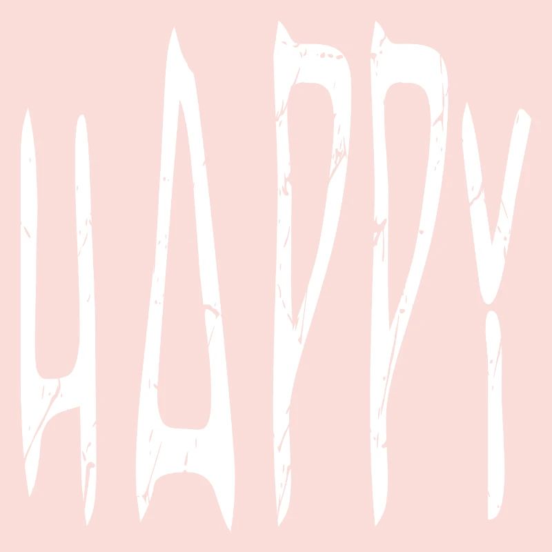 Joy Rough Typographic Pattern