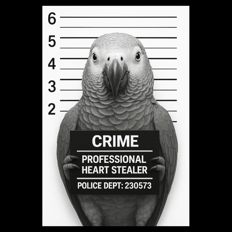 Parrot in Interrogation – Heart Thief