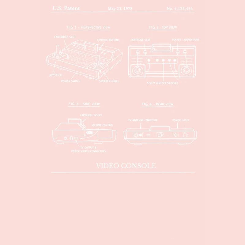 Retro Console Blueprint Design